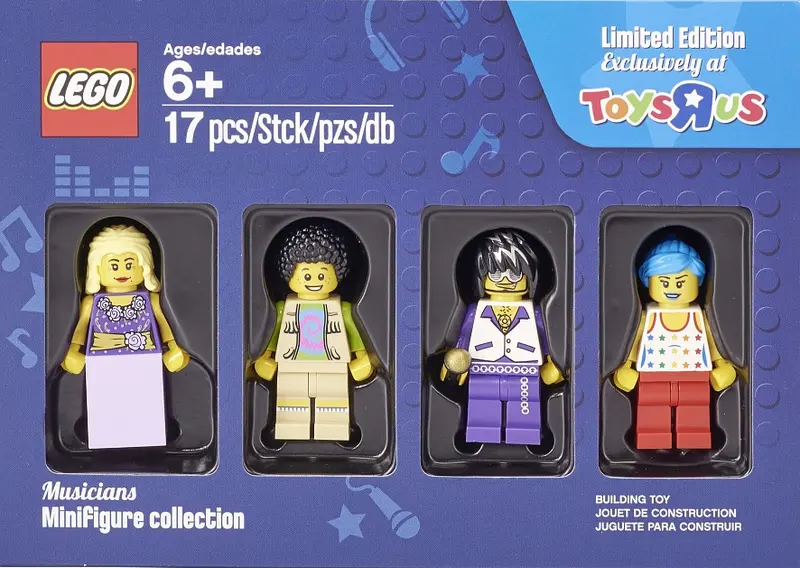 LEGO Collectable Minifigures 5004421 Musicians minifigure collection set