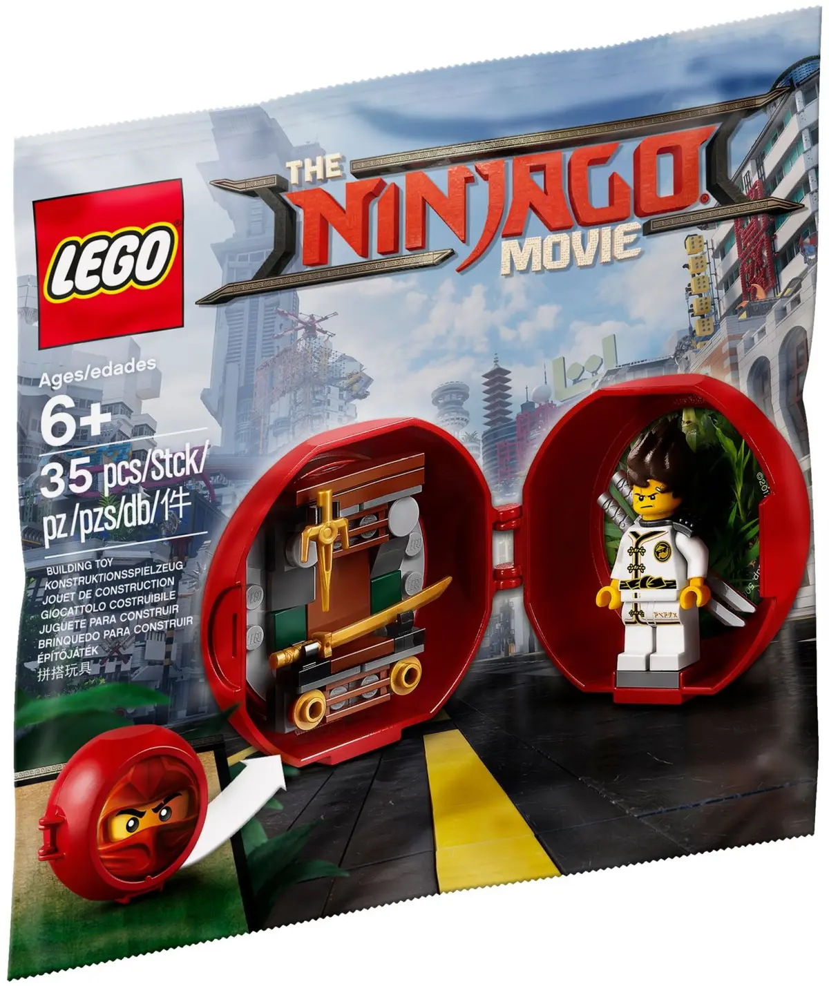 LEGO The LEGO Ninjago Movie 5004916 Kai's Dojo Pod set, image 2