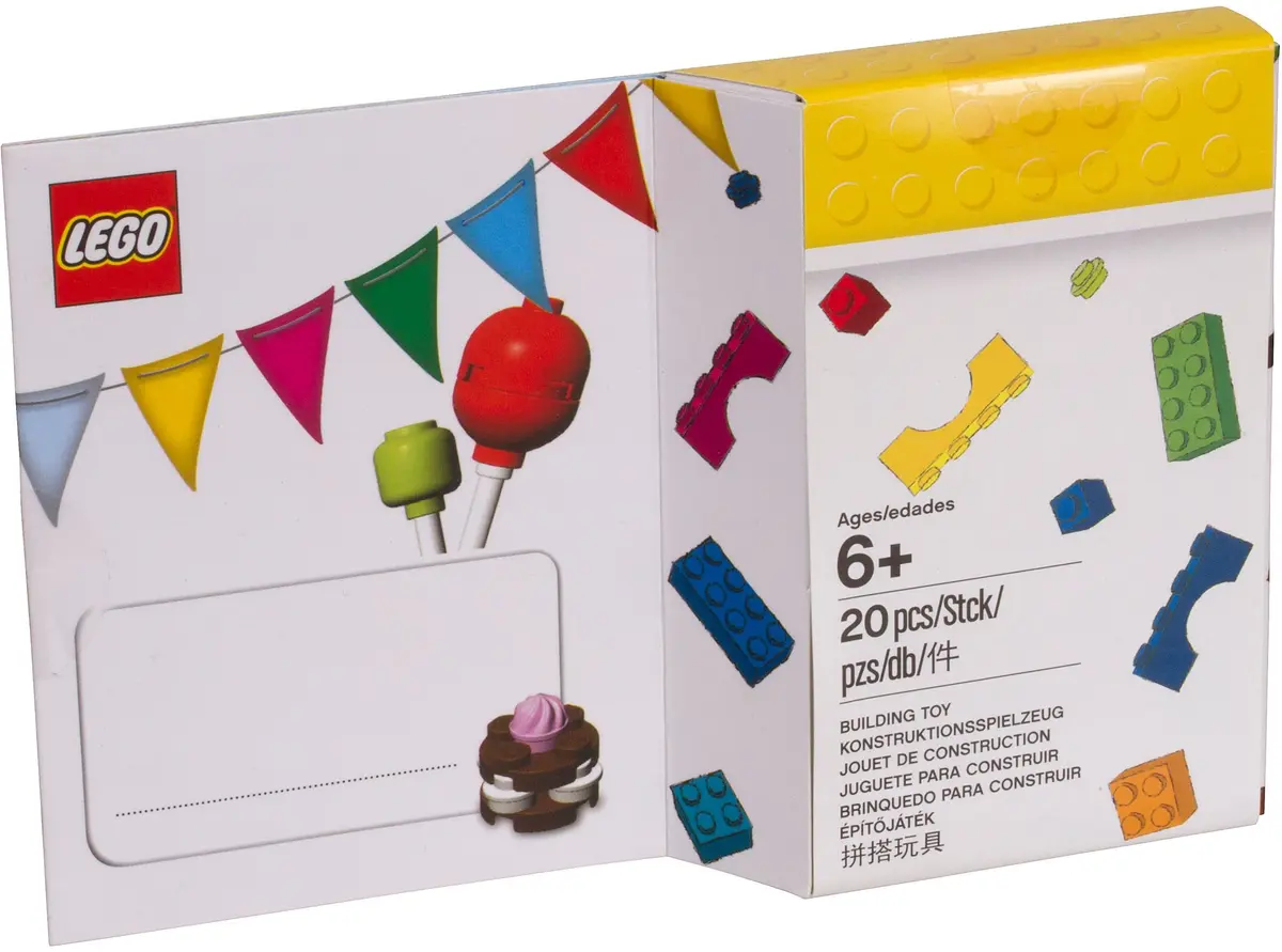 LEGO Seasonal 5004931 Birthday Card set, image 2