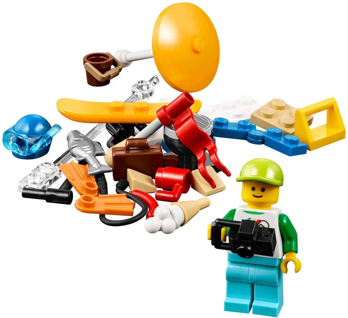 LEGO Promotional 5004932 Travel Building Suitcase set, image 3