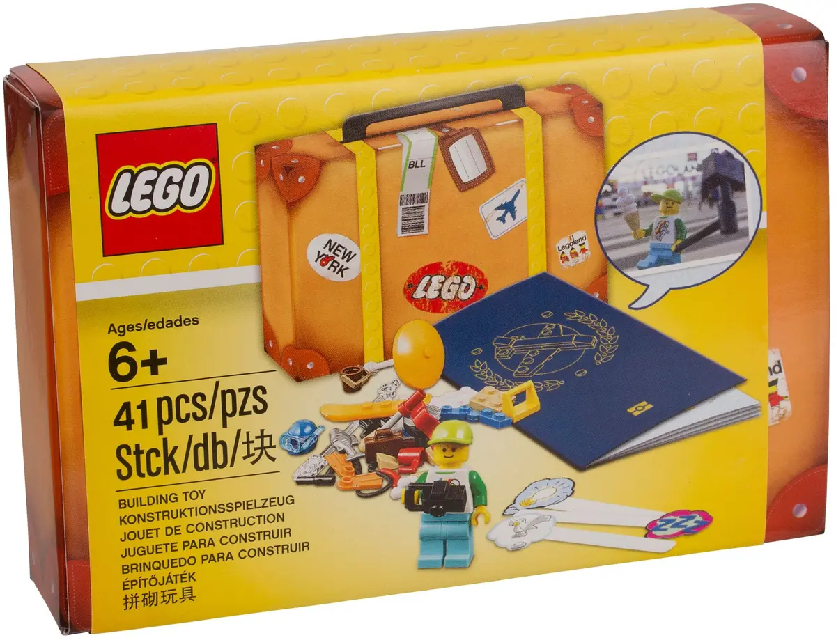 LEGO Promotional 5004932 Travel Building Suitcase set, image 2