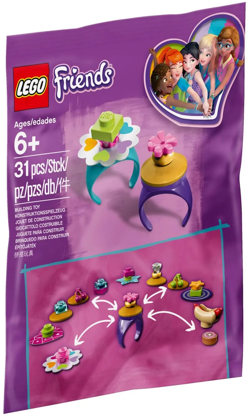 LEGO Friends 5005237 Friendship Rings set, image 2