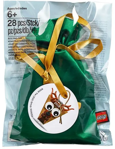 LEGO Seasonal 5005253 Christmas Ornament 2018 - Reindeer Head set, image 2