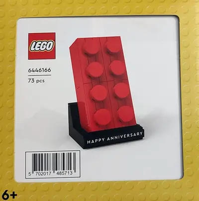 LEGO Promotional 5007594 Anniversary Red Brick set
