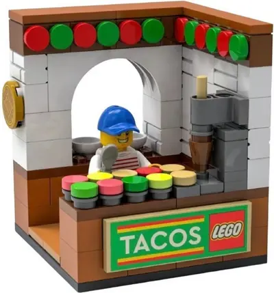 LEGO Promotional 5007866 Taco stand set