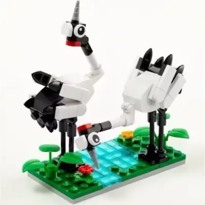LEGO Promotional 5008064 Red-crowned Cranes set