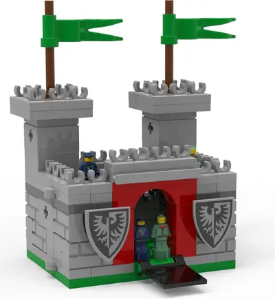 LEGO Promotional 5008074 Grey Castle set set