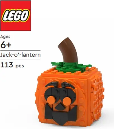 LEGO Seasonal 5008195 Jack-o'-lantern set