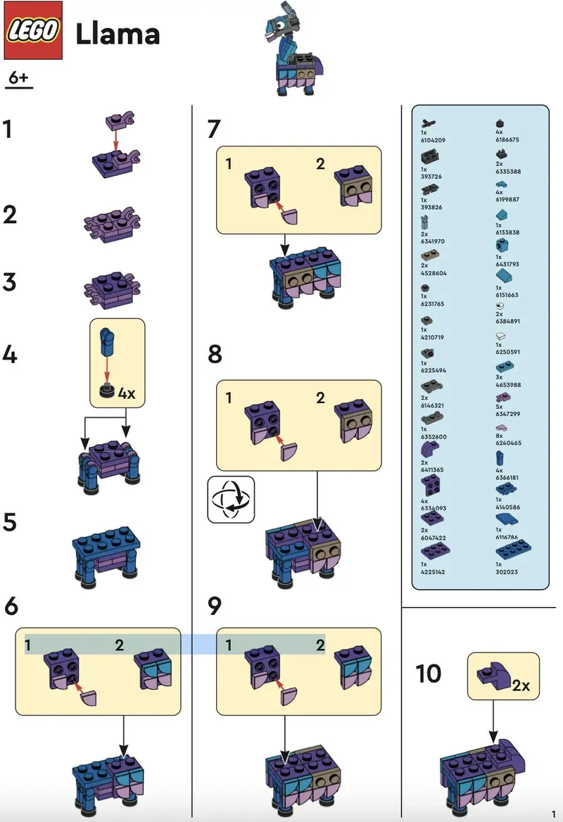 LEGO Fortnite 5008257 Llama set, image 3