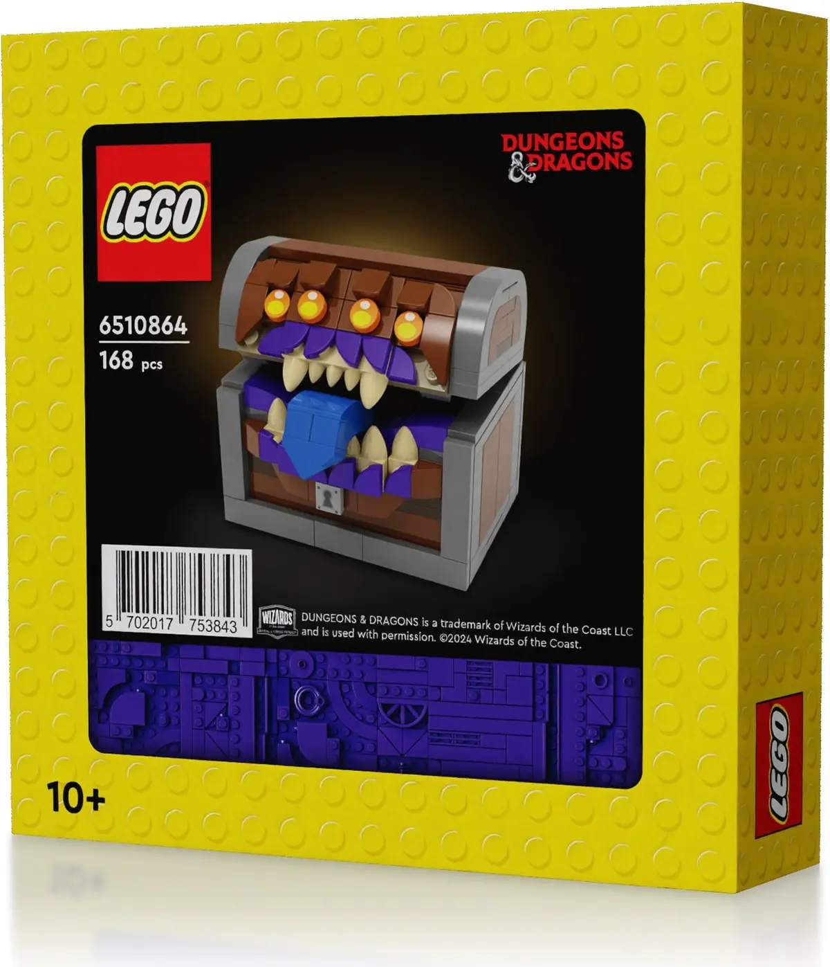 LEGO Promotional 5008325 Dungeons & Dragons Mimic Dice Box set, image 2