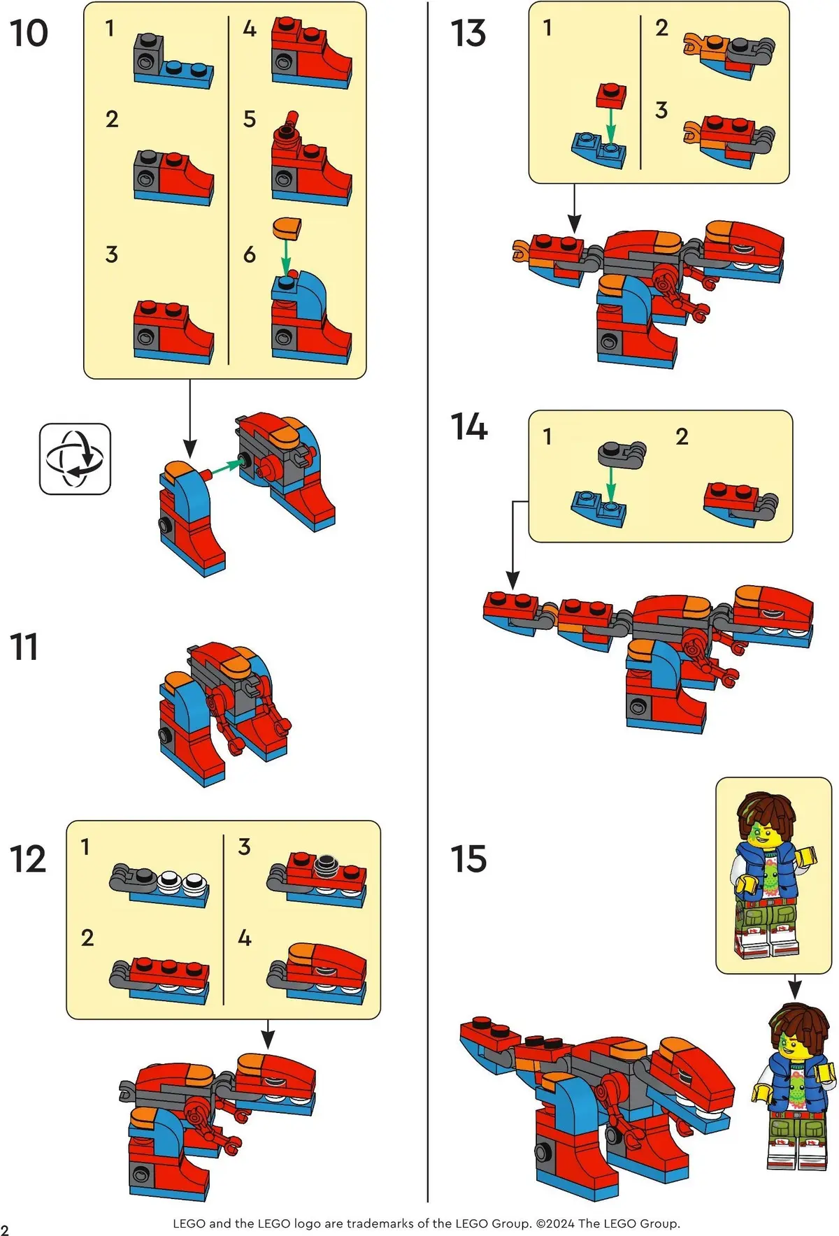 LEGO Dreamzzz 5009052 T-rex Model A set, image 3