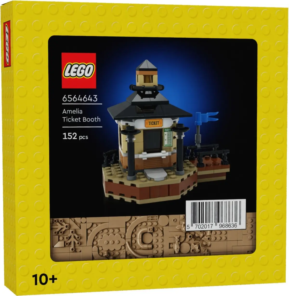 LEGO Promotional 5009157 Amelia Ticket Booth set, image 2