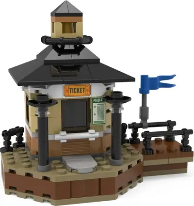 LEGO Promotional 5009157 Amelia Ticket Booth set