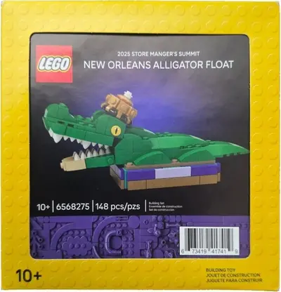 LEGO Miscellaneous 5009189 2025 Store Manager's Summit - New Orleans Alligator Float set