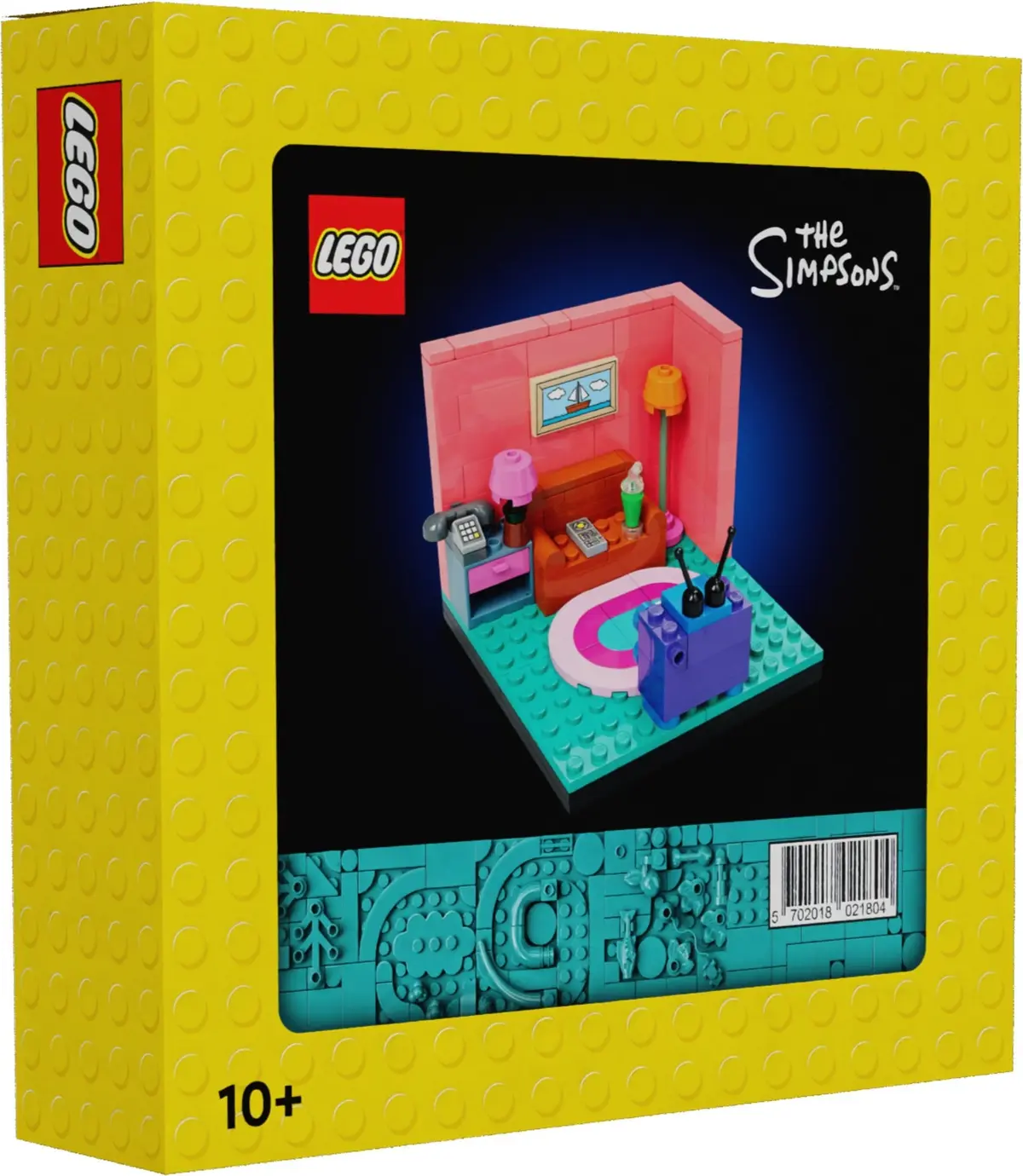 LEGO Promotional 5009325 The Simpsons Living Room set, image 2