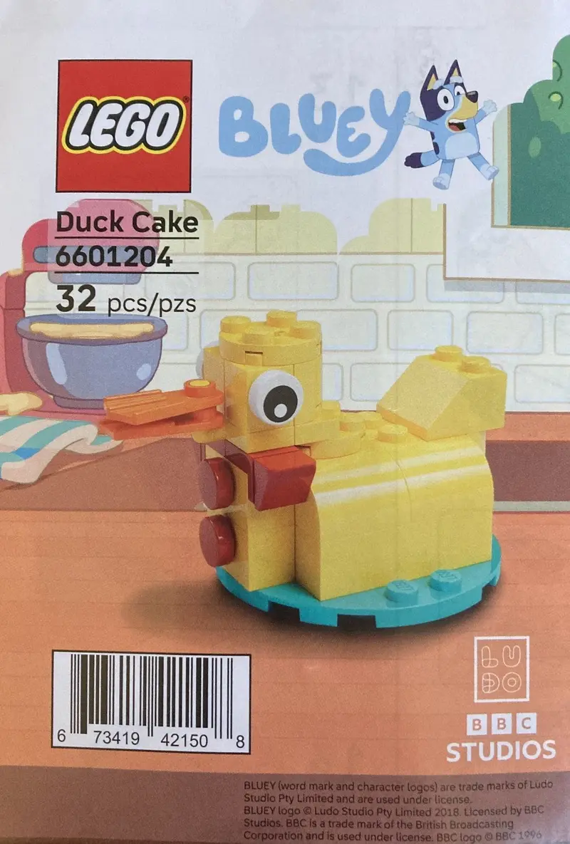LEGO Bluey 5009578 Duck Cake set