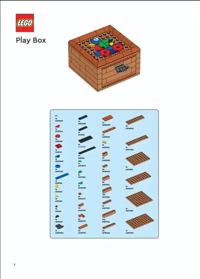 LEGO Miscellaneous 5010388 Play Box set, image 2