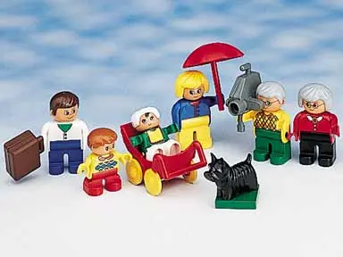 LEGO Service Packs 5029 Duplo Family, Caucasian set