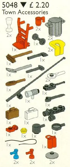 LEGO Service Packs 5048 Town Accessories set