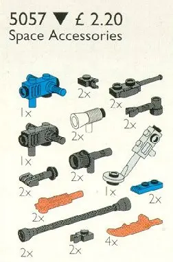 LEGO Service Packs 5057 Space Accessories set