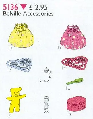 LEGO Service Packs 5136 Belville Accessories set