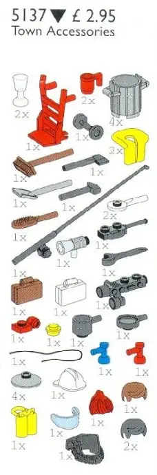 LEGO Service Packs 5137 Town Accessories set