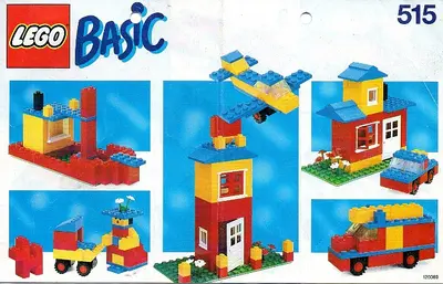 LEGO Basic 515 Basic Building Set, 5+ set
