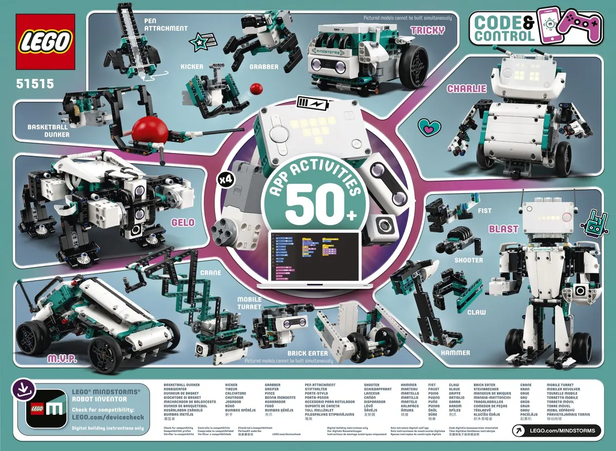 LEGO Mindstorms 51515 Robot Inventor set, image 2