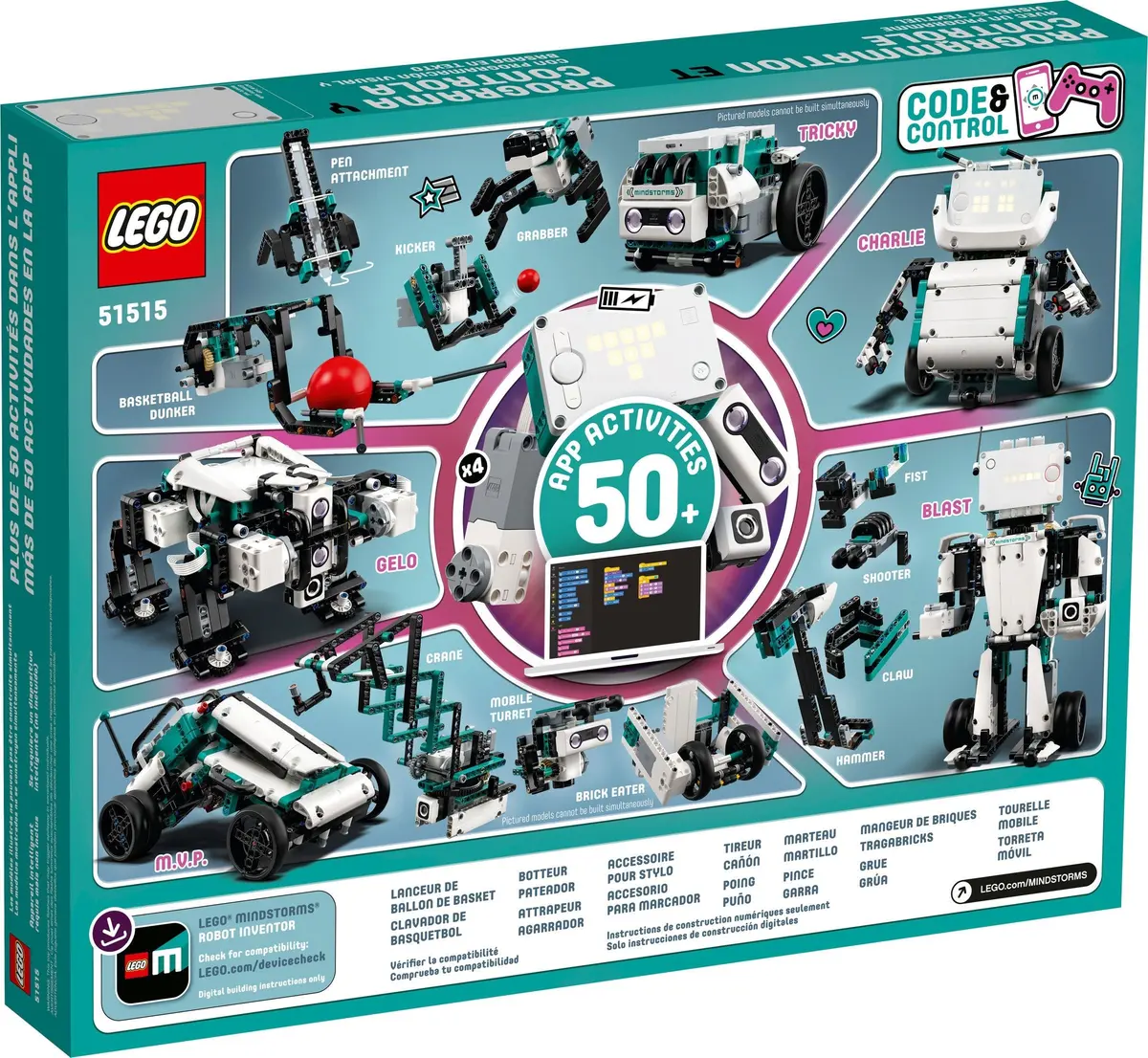 LEGO Mindstorms 51515 Robot Inventor set, image 18