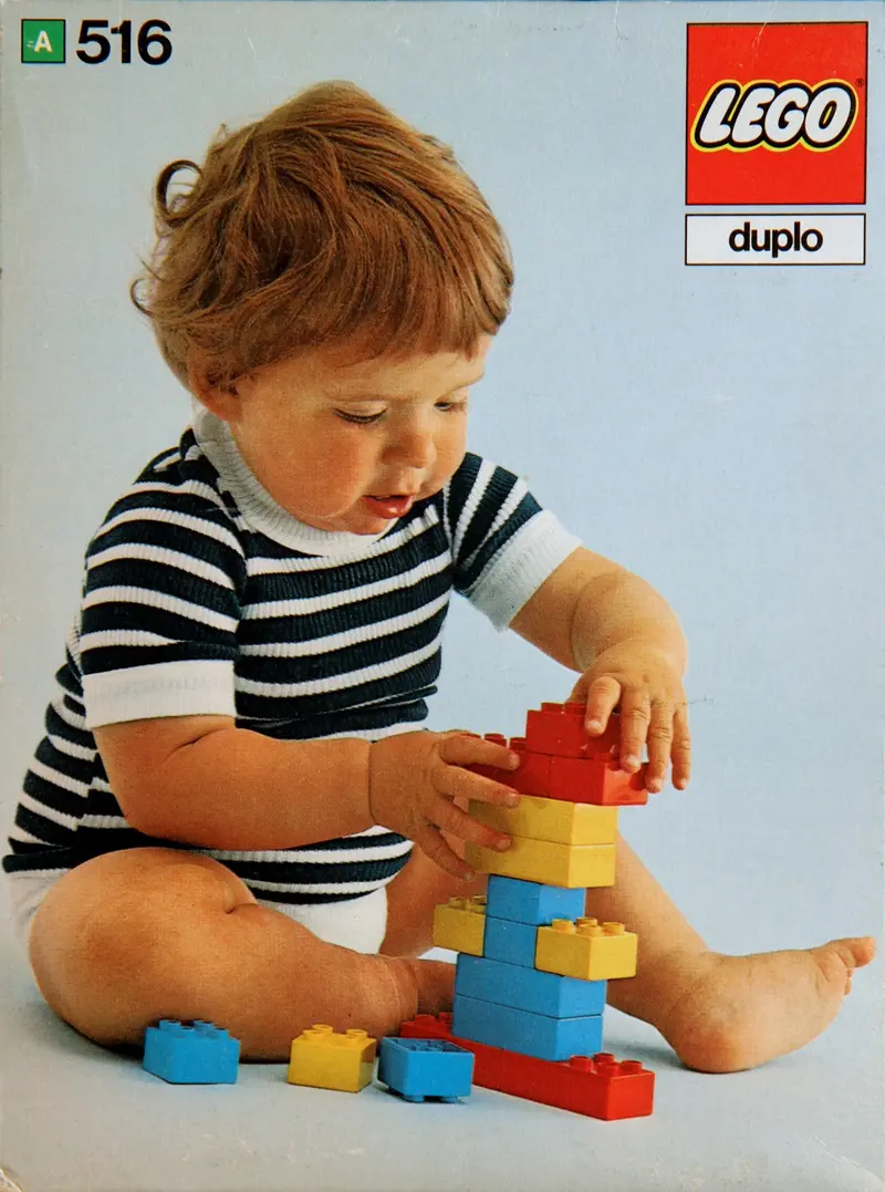 LEGO DUPLO 516 Bricks and half bricks set