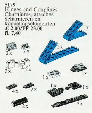 LEGO Service Packs 5179 Hinges and Couplings set