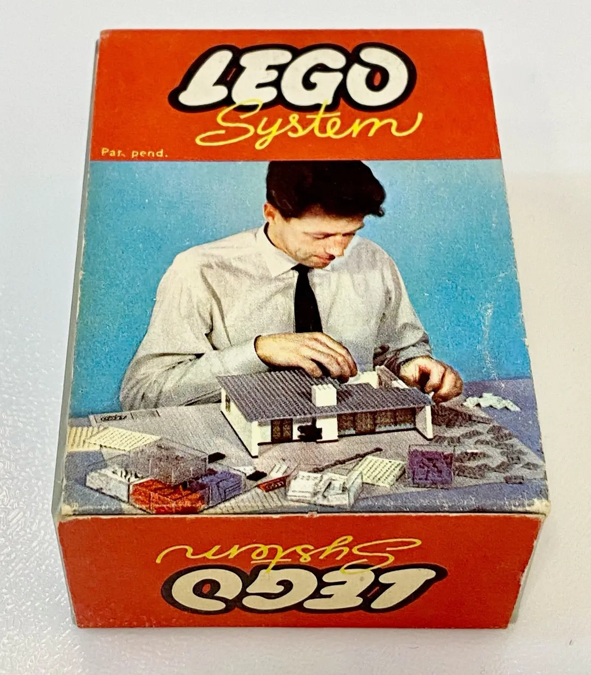 LEGO System 518 2 x 4 Plates (cardboard box version) set, image 3