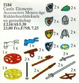 LEGO Service Packs 5184 Castle Elements set