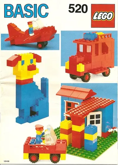 LEGO Basic 520 Basic Building Set, 5+ set