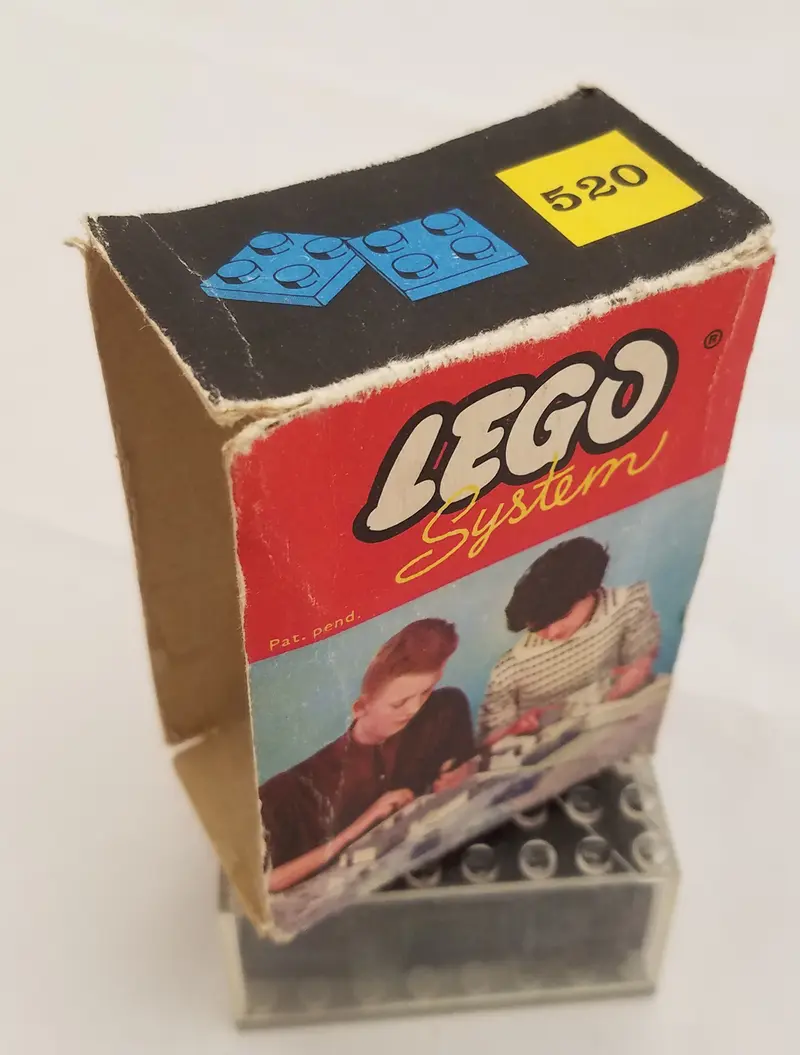 LEGO System 520 2 x 2 Plates (architectural hobby und modelbau version) set, image 4
