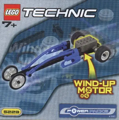 LEGO Technic 5223 Wind-Up Motor set