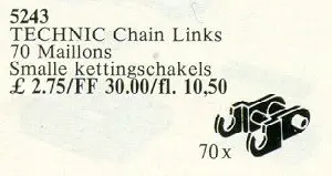 LEGO Service Packs 5243 70 Chain Links set
