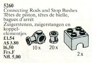 LEGO Service Packs 5260 Connecting Rods and Stop Bushes set