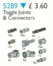 LEGO Service Packs 5289 Toggle Joints and Connectors set