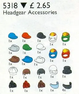 LEGO Service Packs 5318 Head Wear set