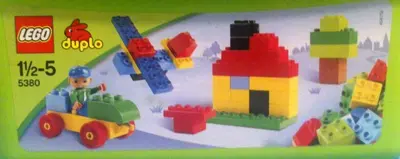 LEGO DUPLO 5380 Large Brick Box - Green Plate Version set