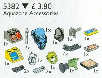 LEGO Service Packs 5382 Aquazone Accessories set