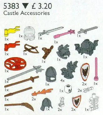 LEGO Service Packs 5383 Castle Accessories set