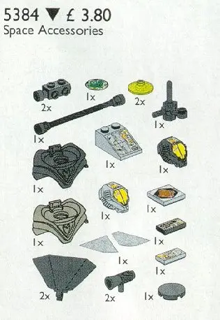 LEGO Service Packs 5384 Space Accessories set