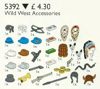 LEGO Service Packs 5392 Western Accessories set