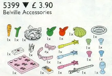 LEGO Service Packs 5399 Belville Accessories set