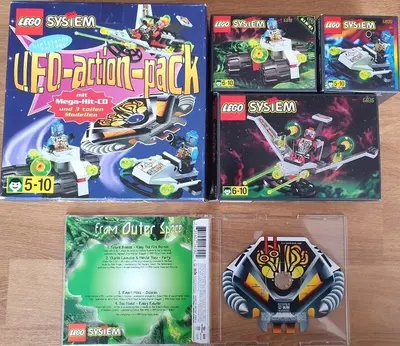 LEGO Space 54 UFO Action Pack set, image 2