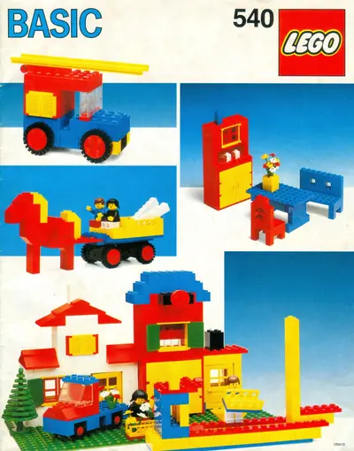 LEGO Basic 540 Basic Building Set, 5+ set