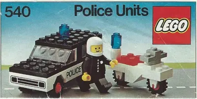LEGO Town 540 Police Units set