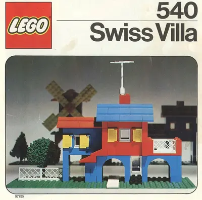 LEGO LEGOLAND 540 Swiss villa set